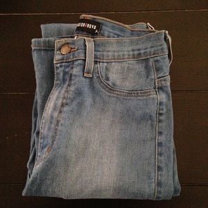 Fashion Nova Light washed denim jeans! BRAND NEW!